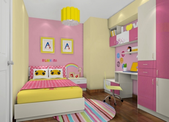 Prince & Princess Bedroom 3D Design Refer