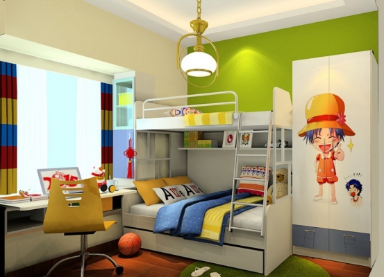 Prince & Princess Bedroom 3D Design Refer