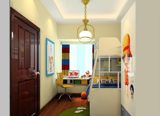 Prince & Princess Bedroom 3D Design Refer