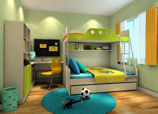 Prince & Princess Bedroom 3D Design Refer