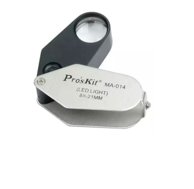 proskit - ma-014 8xled illuminated magnifier