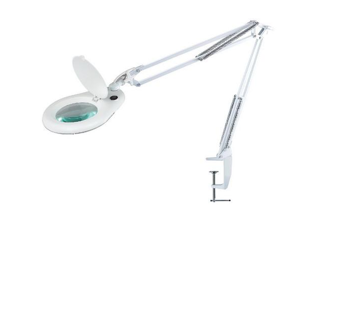 proskit - ma-1215cf table clamp magnifier with workbench lamp