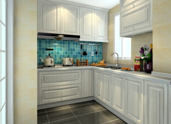 Kitchen Cabinet 3D Drawing Refer