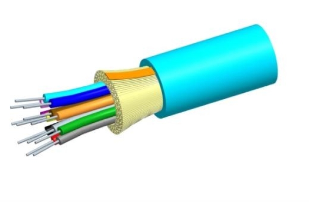 Commscope 12core Indoor Fiber Cable, 50um, OM3, LSZH