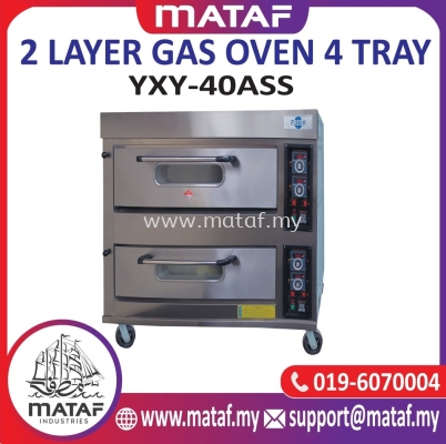 2 Layer Gas Oven 4 Tray XY-40ASS