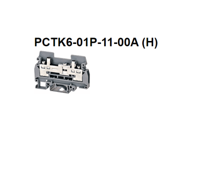 DEGSON - PCTK6-01P-11-00A(H) TERMINAL BLOCK