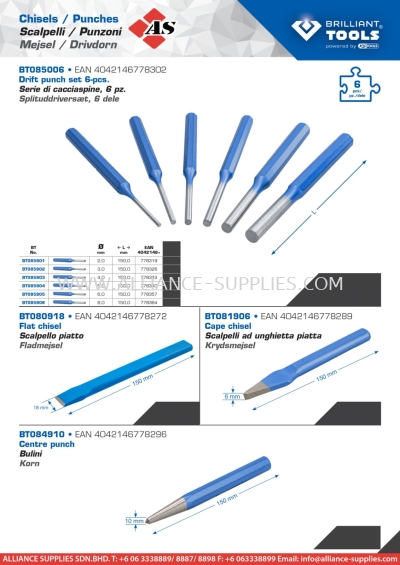 Chisels / Punches