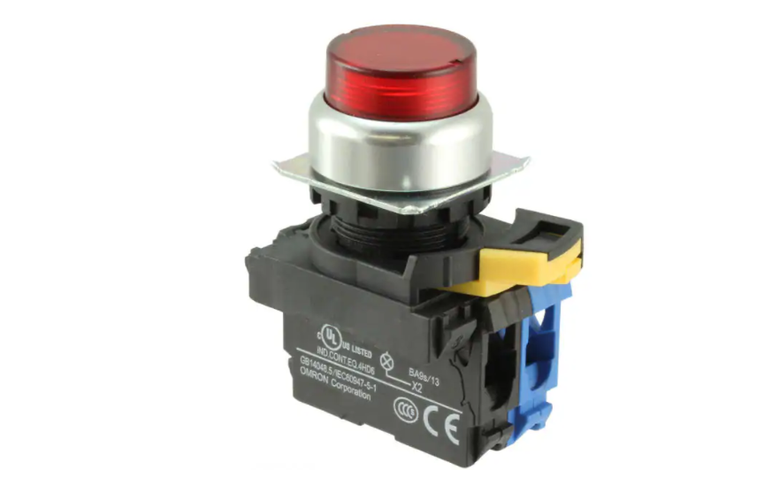 omron a22nn / a22nl omron _ 22-mm dia. pushbutton switches. control panel miniaturization through a more c