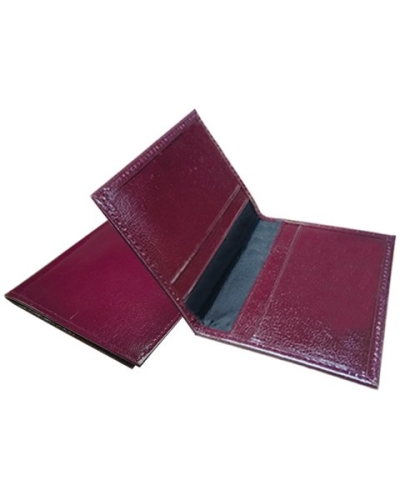 Leather Card Holder Fold