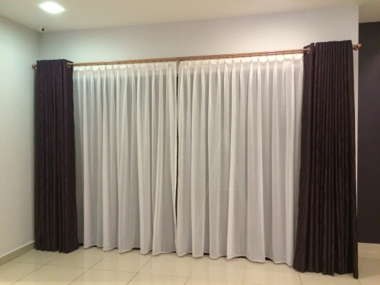 Finished Curtains Design Refer At Johor / Johor Bahru