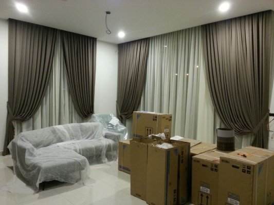 Finished Curtains Design Refer At Johor / Johor Bahru