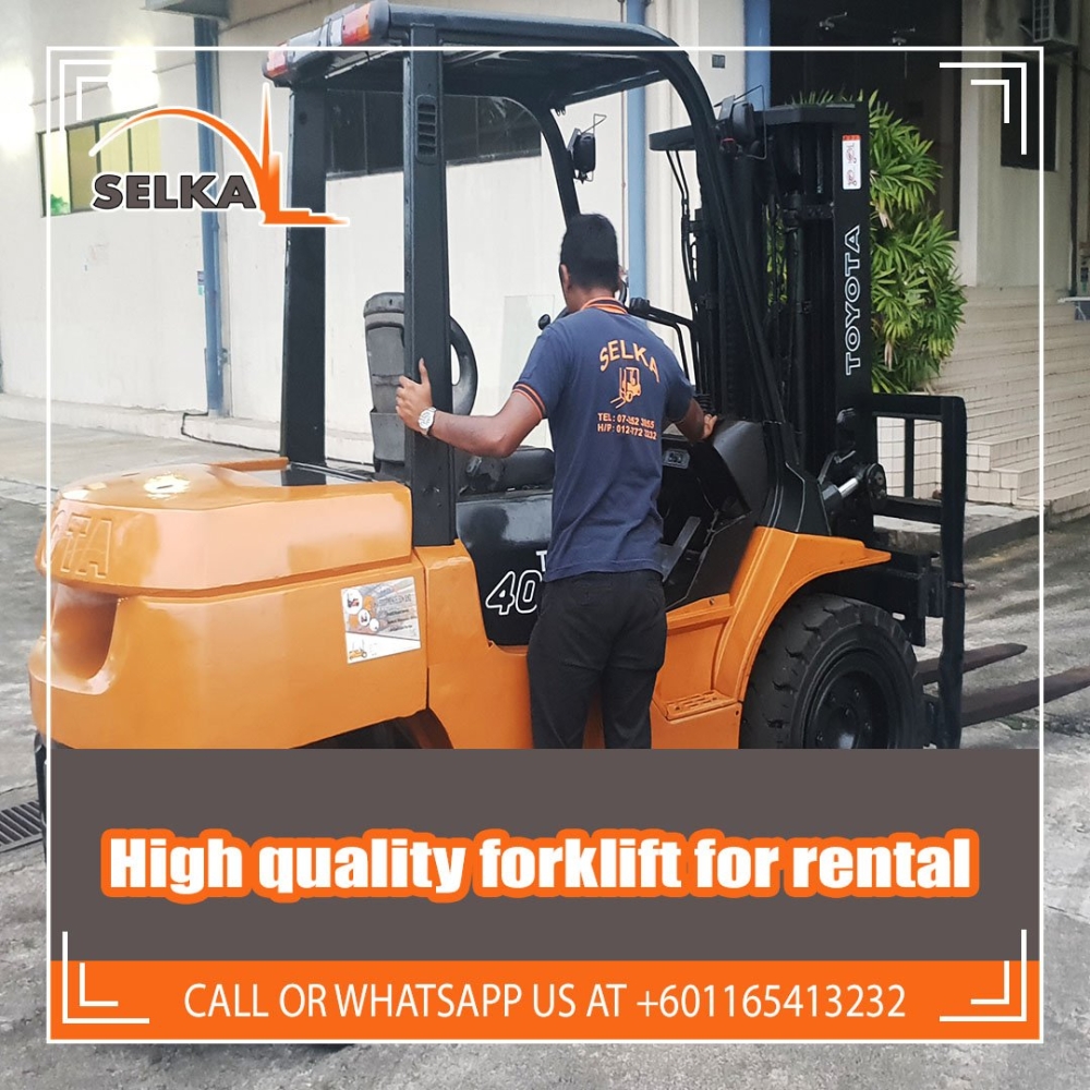 High quality forklift for rental