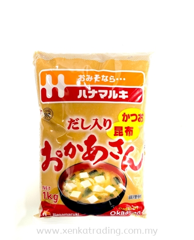 XK427 Dashiiri Okaasan Shiro Miso 1kg (Hanamaruki) 