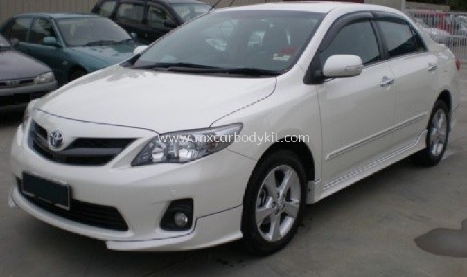 TOYOTA ALTIS 2011 RSR BODYKIT + SPOILER 