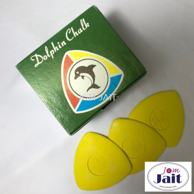 Tailor Chalk Dolphin Yellow Colour 10 Pcs In Box CodeTCD10YB