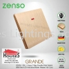 Zenso - Grande Series 20A 1Gang 2Way Double Pole Switch With Red LED Indicator (Water Heater Air Con) - Gold G2024 Grande Gold Zenso Switches