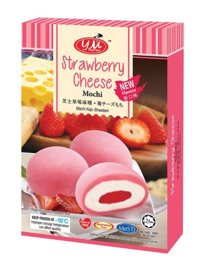 Strawberry Cheese Mochi 3D Box 6PCS