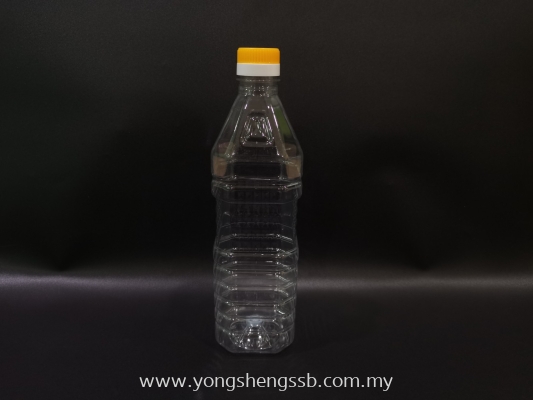 BOTTLE SQUARE 1000ML (105PCS/BAG)