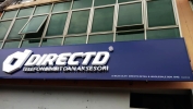 DirectD Digital Mall @ Kota Kinabalu Sabah 3D LED Signboard 3D Box Up Signage