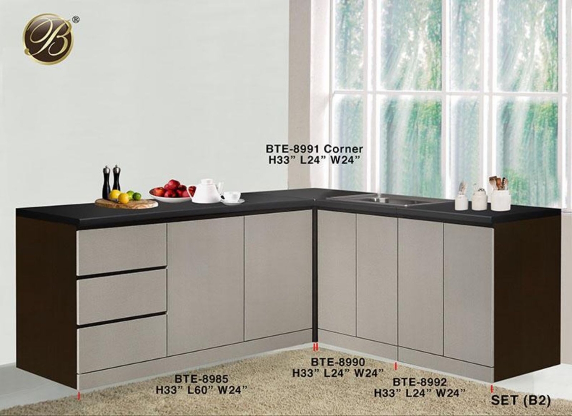 BTE-8991 conner  BTE-8990  BTE-8985  BTE-8992 Custom & Match Kitchen Cabinet Kitchen Choose Sample / Pattern Chart