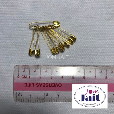 Safety Pin Golden CodeSP0G