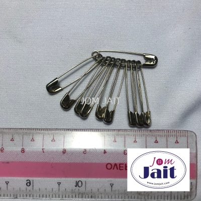 Safety Pin Silver CodeSP001