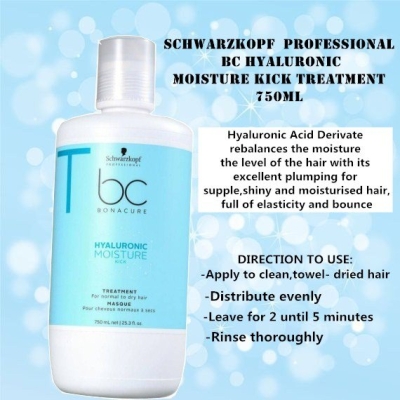 Schwarzkopf BC Hyaluronic Moisture Kick Treatment 750ml