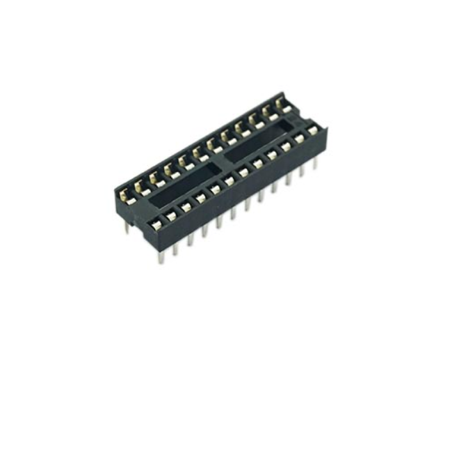 mec - iss24t1/03/rh 24 pin ic socket       