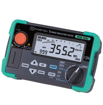 KYORITSU KEW3552 Digital Insulation/Continuity Testers