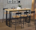 Cafe bar table rectangular Bar stool Bar Table Bar Stools / Bar Tables