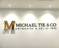 Michael Tie&Co (Lawyer Firm) 3D Box Up Lettering