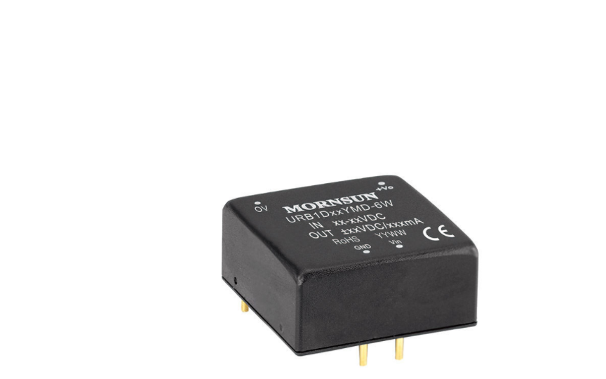 mornsun chassis-mounted dc/dc converter urb1d_ymd-6wr3