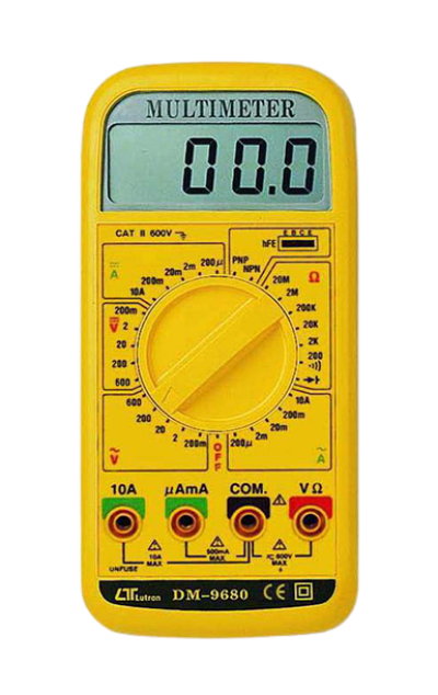 LUTRON DM-9680 Multimeter with RS232 interface