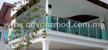 Stainless Steel Balcony Railing With 12mm Tempered Glass Unleash The Beauty Of Your House  Stainless Steel Glass Railing