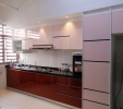 TASIK GELUGOR KITCHEN CABINET -GLASS DOOR KITCHEN CABINET 