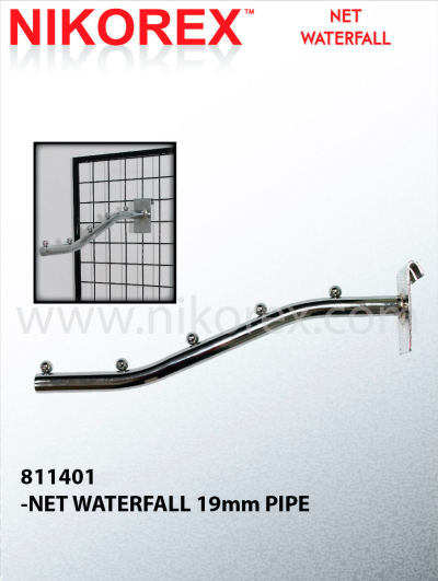 811401-NET WATERFALL 19mm PIPE