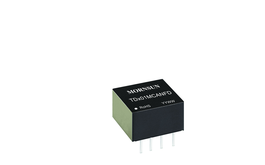 Mornsun Compact transceiver module TD5(3)01MCANFD