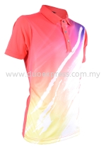 Baju Sublimation Polo Collar T Shirt