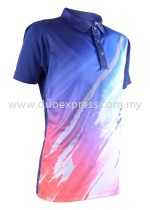 Baju Sublimation Polo Collar T Shirt