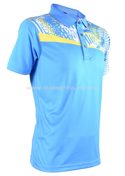 Baju Sublimation Polo Collar T Shirt