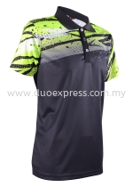 Baju Sublimation Polo Collar T Shirt