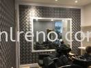 Renovation and Carpentry Works for hiar salon in Ampang KL Hair Salon Renovation Project Commercial Renovation Project