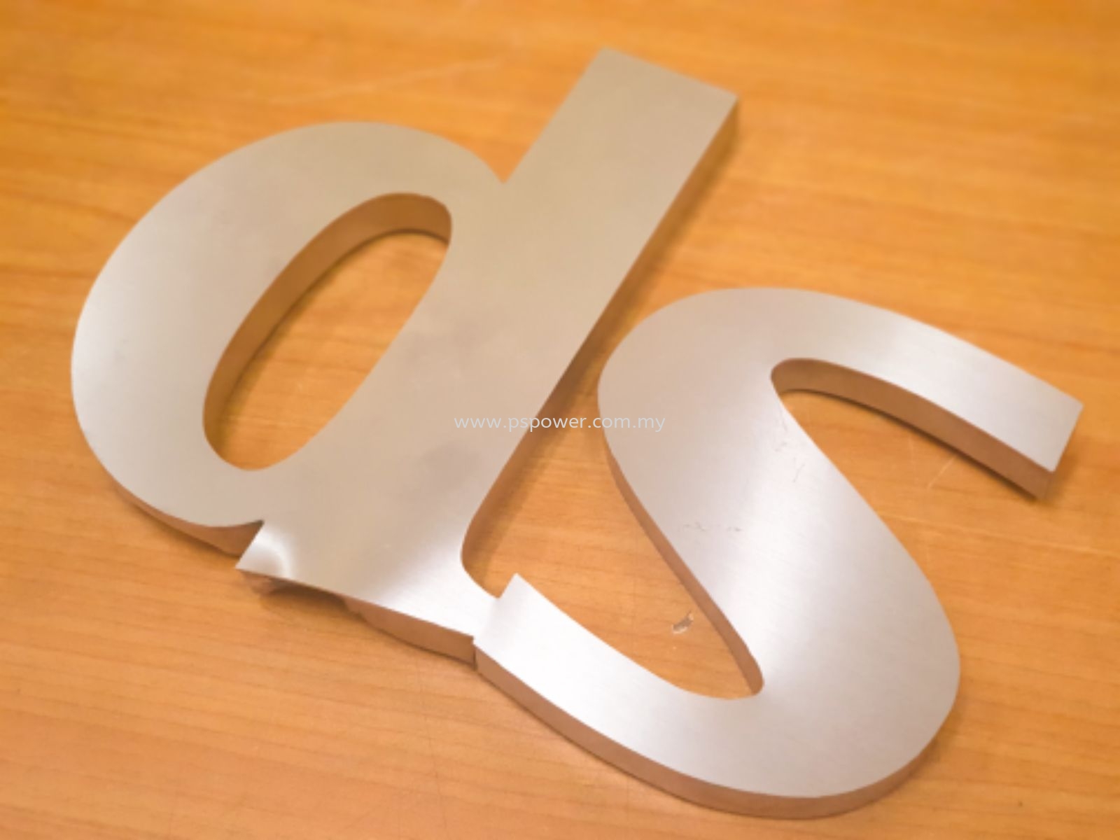 Laser Cut Stainless Steel Lettering