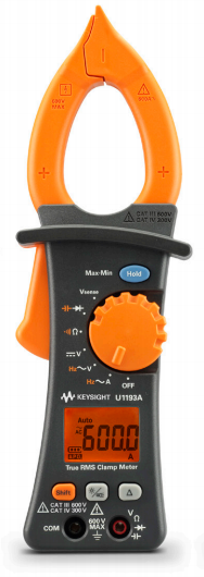 keysight u1193a handheld clamp meter, 3 1/2 digit