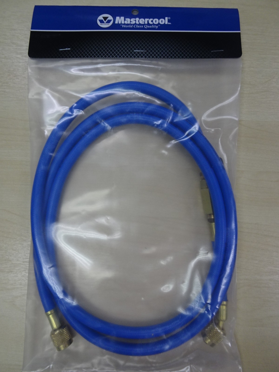 MASTERCOOL STANDARD HOSE W/BALL VALVE 1/4" X 1/4" SAE FITTING