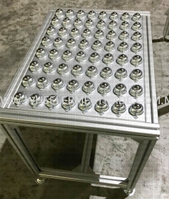 Aluminium Extrusion Ball Transfer Conveyor Table 