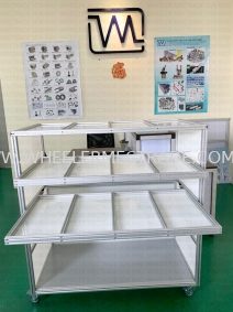 Display Drawer/Cabinet Structure 