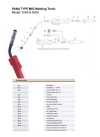 (Z006) PANA350 500 Mig.Plasma Torch & Accessories