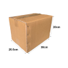 BA201 - Small Size Carton Box (38cmLx25.5cmWx20cmH/Double-Wall) Recycled / Used Carton Box Ready Made Boxes