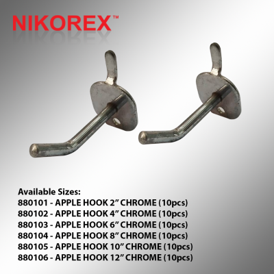 880101-880106 Apple Hook Chrome